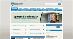 Desktop Screenshot of mrfylke.no